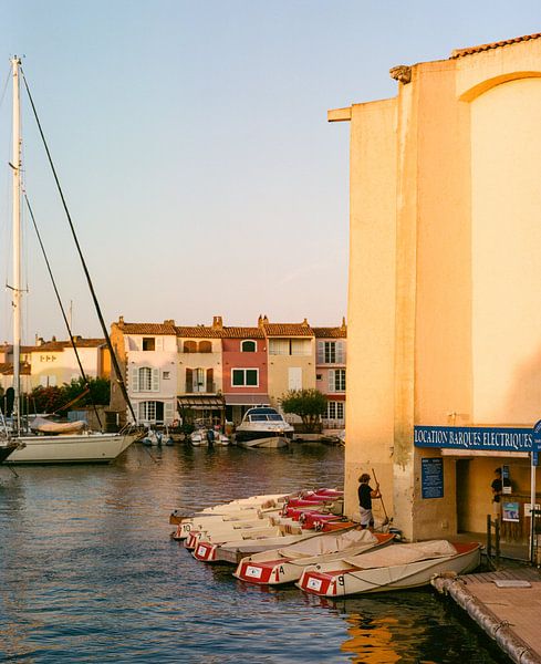 Sonnenuntergang in Port Grimaud von Isabel Dröge