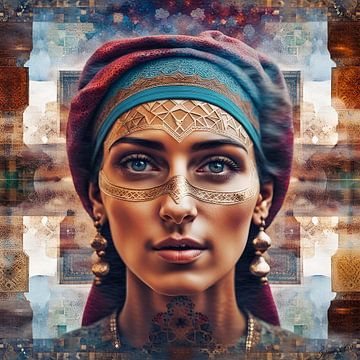 Art Fusion - Marokkaans van Johanna's Art