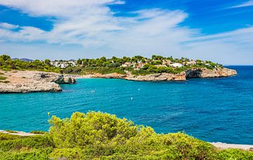 Die Küste von Cala Anguila auf der Insel Mallorca, Spanien von Alex Winter