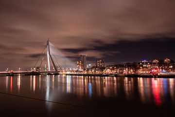 Rotterdam Skyline van Dirk Sander