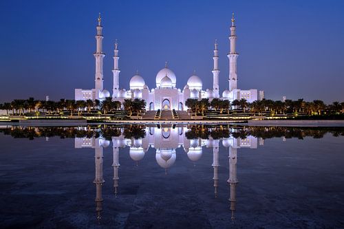 Sjeik ZAyed Grote Moskee Abu Dhabi