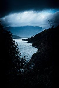 moody coastline by Rene scheuneman