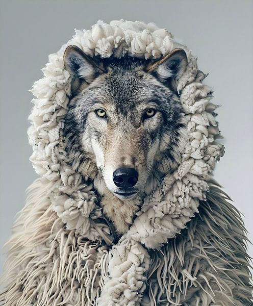Wolf in sheep's clothing by But First Framing