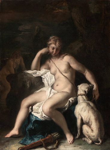 Diana en haar hond, Sebastiano Ricci