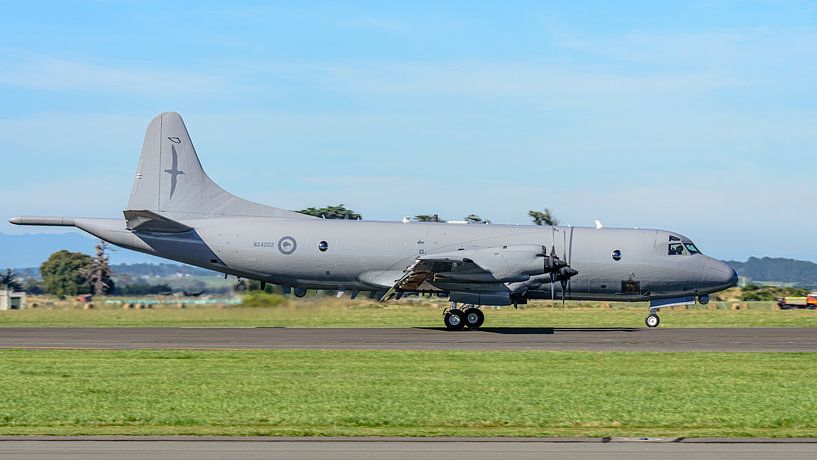 Royal New Zealand Air Force Lockheed P-3K Orion. by Jaap van den Berg
