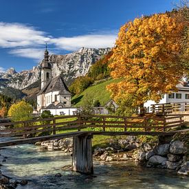 L'automne dans les Alpes de Berchtesgaden sur Achim Thomae