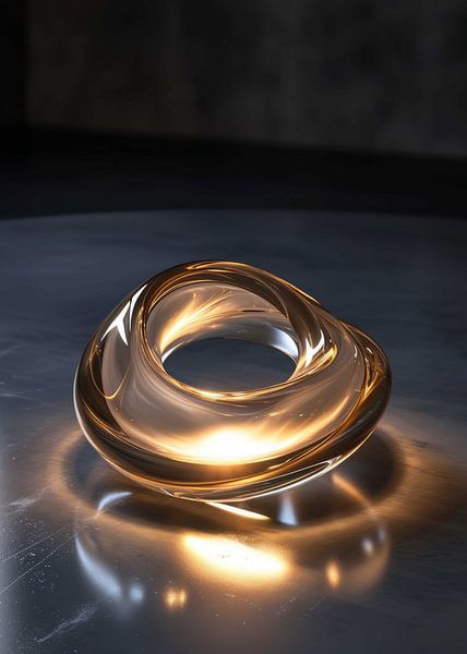 3D Dark Gold by Morgan