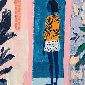 Pastel Woman by Wonderful Art