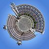 Leipzig | Buntgarnwerke Little Planet sur Panorama Streetline