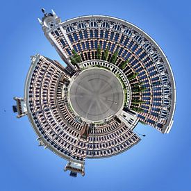 Leipzig | Buntgarnwerke Little Planet by Panorama Streetline
