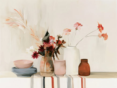 Stillleben mit Blumen