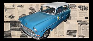 Caravane du record de l'Opel Olympia