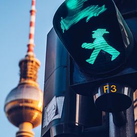 Berlin – Ampelmännchen van Alexander Voss