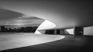Courbes en noir et blanc