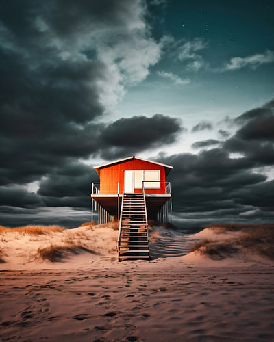 Strandhaus in Dänemark