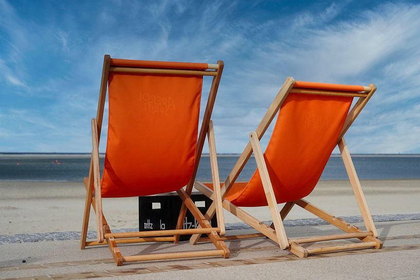Ontspannen op het strand van HGU Foto