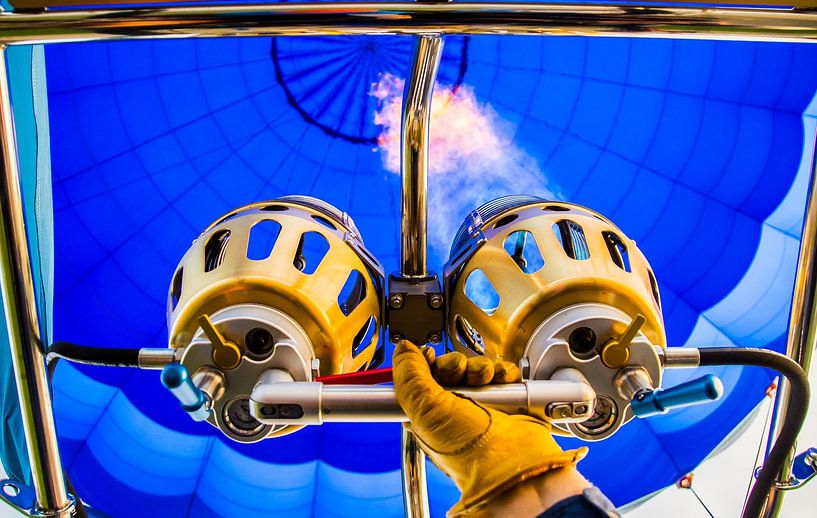 Blauer Ballon Heben Sie ab von Jeffrey Balk