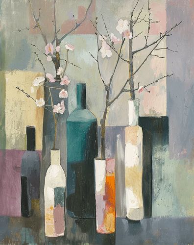 Stilleven in Japandi stijl