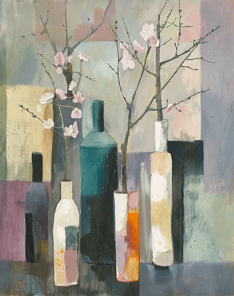 Still life in Japandi style by Japandi Art Studio