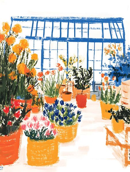 Das Blumengewächshaus von Gypsy Galleria