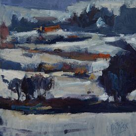 Snowy slopes by Nop Briex