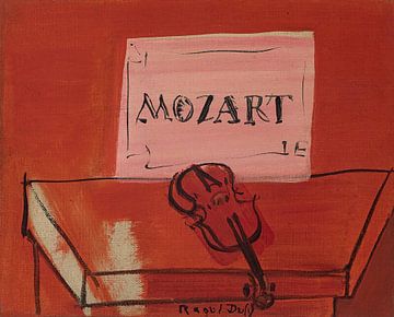 Raoul Dufy - De kleine Mozart (1949) van Peter Balan