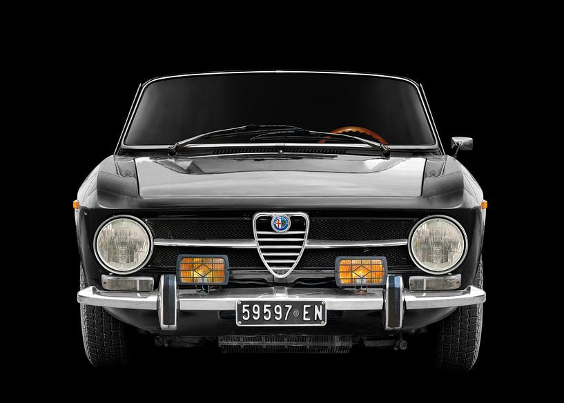 Alfa Romeo 1300 GT Junior in black von aRi F. Huber