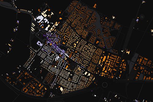 Map of Joure abstract