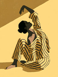 Silhouette zur goldenen Stunde von Mosaic Dialogue