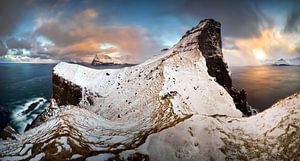 Kallur winter panorama van Wojciech Kruczynski