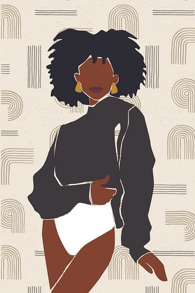 Oversized Sweater by Walljar