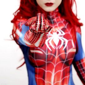spider girl cosplay