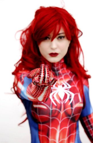 spider girl cosplay