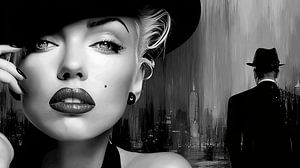 Die Femme Fatale und der Mann ohne Gesicht