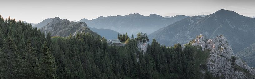 Lumière du matin dans les Alpes par Jürgen Rockmann