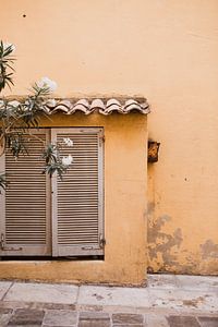 Old wall in Saint-Tropez