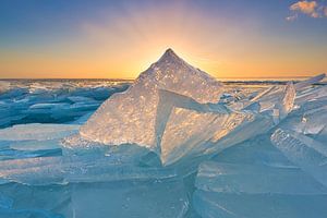 Glühendes Eis - IJsselmeer
