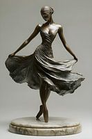 Ballerina beeldhouwwerk Selena