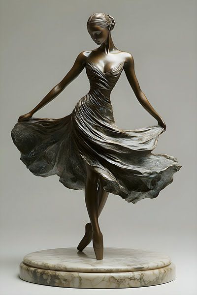 Sculpture de ballerine Selena par Manipulation melody