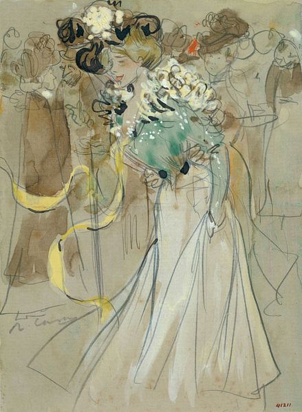 Celebrations in Toulon, Ramon Casas i Carbó by Masterful Masters