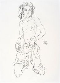 Pretty girl by Gunter Langer