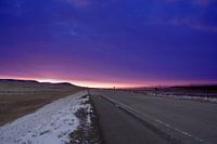 Montana zonsondergang