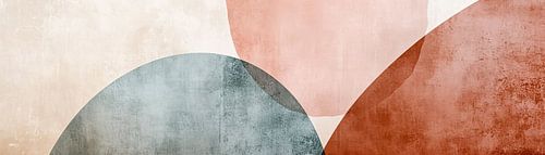 Zacht Abstract met Vormen van Modern Collection