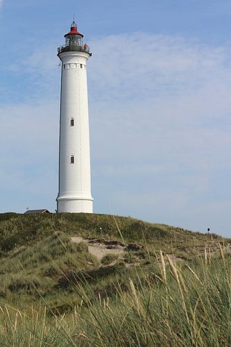 Vuurtoren Lyngvig Fyr, Jutland, Denemarken