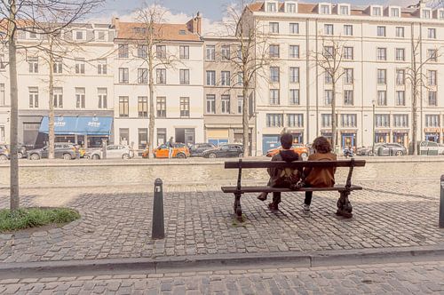 Genieten van een lentedag in Brussel
