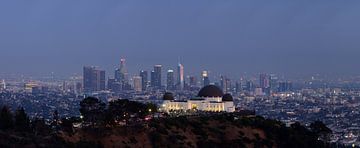 Griffith Observatory and Los Angeles by Fred Kamphues