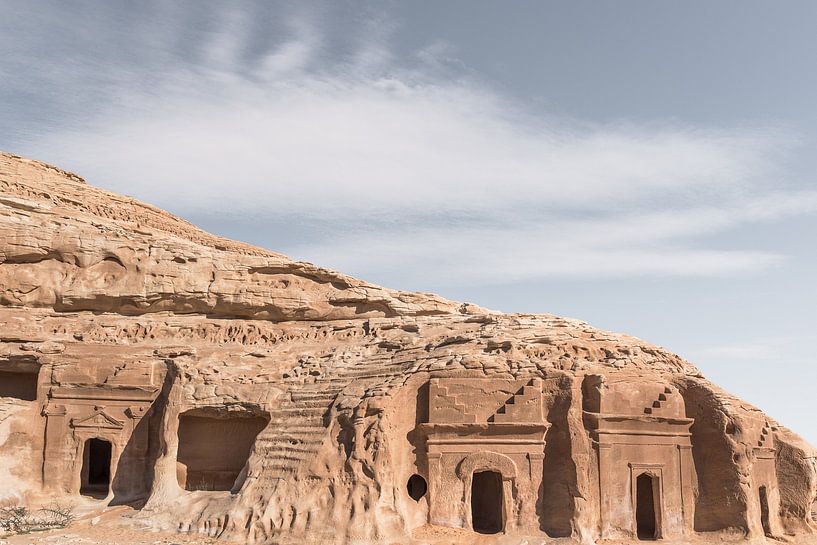 Tombes in Madain Saleh | Saudi-Arabië van Photolovers reisfotografie