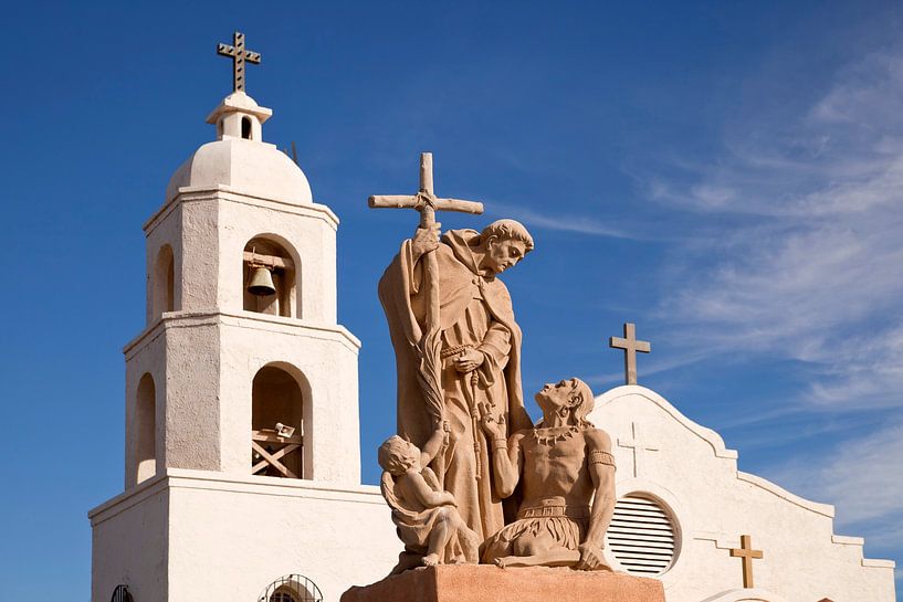 Mission in Yuma, Arizona by Peter Schickert