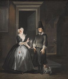 Reinier Adriaansz's Declaration of Love, Cornelis Troost