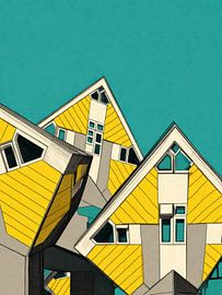 Rotterdam in Geometry by Franka Poulain